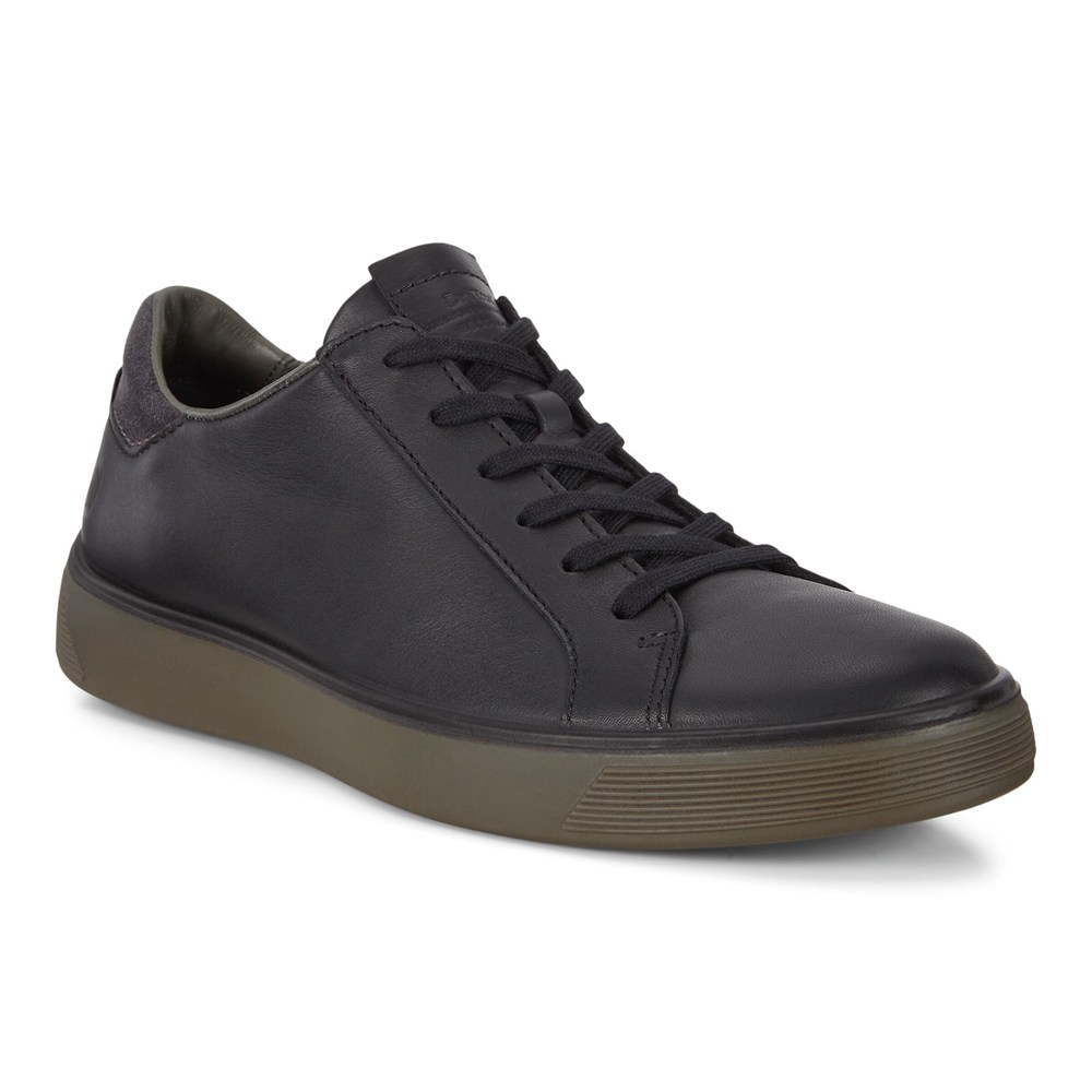 ECCO Mens Sneakers Black - Street Tray - MSJ-412570